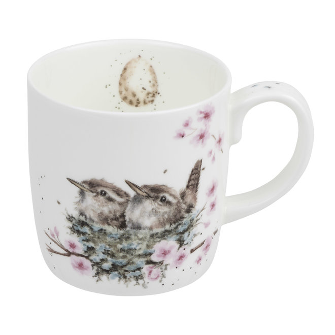 Feather Your Nest Wren Large Mug