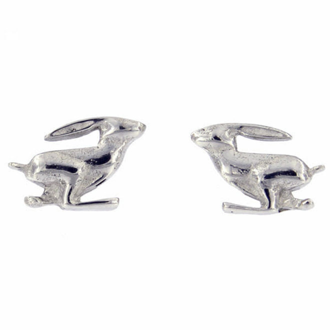 Running Hare Stud Earrings