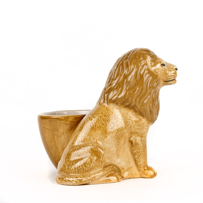 Lion with Egg Cup