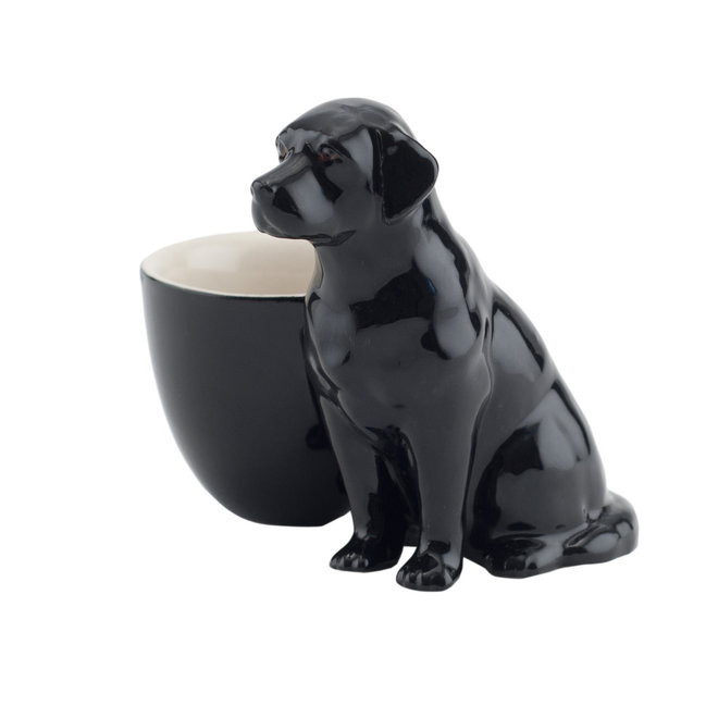 Quail Black Labrador Egg Cup
