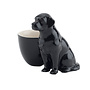 Black Labrador Egg Cup