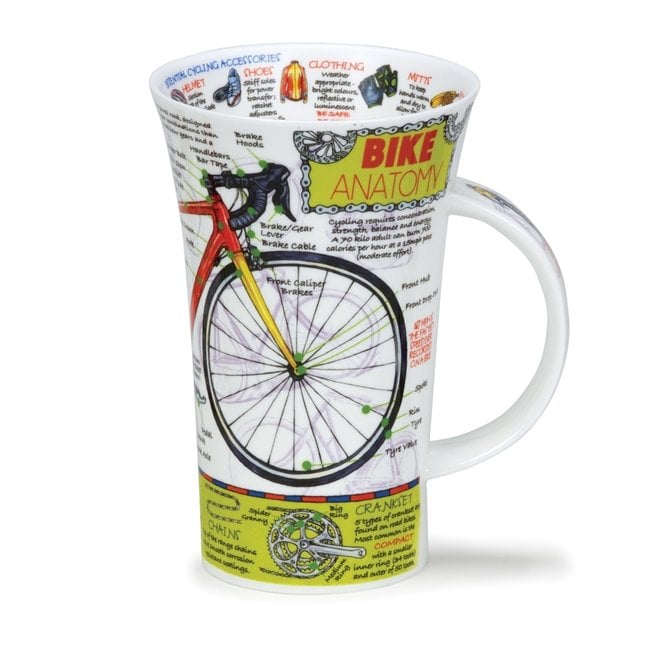 Glencoe Bike Anatomy Mug