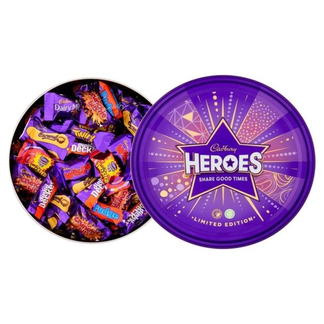 Cadbury Heroes Tin 750g