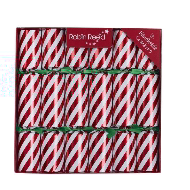 Candy Stripe Party Crackers (Box of 12)