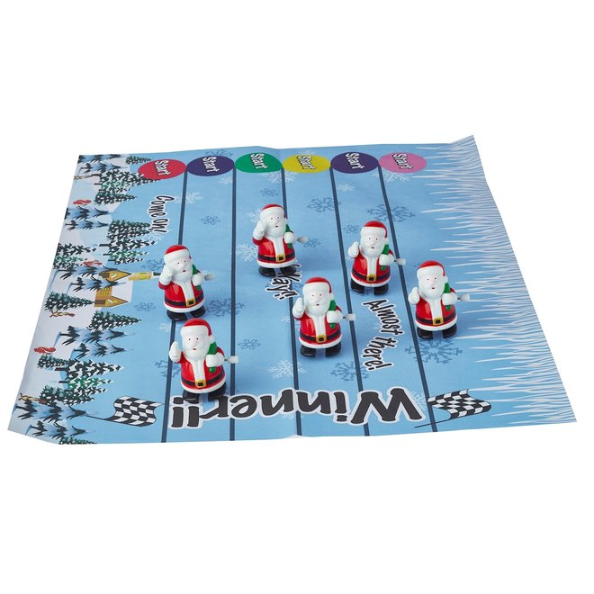 Racing Santa Christmas Crackers (Box of 6)