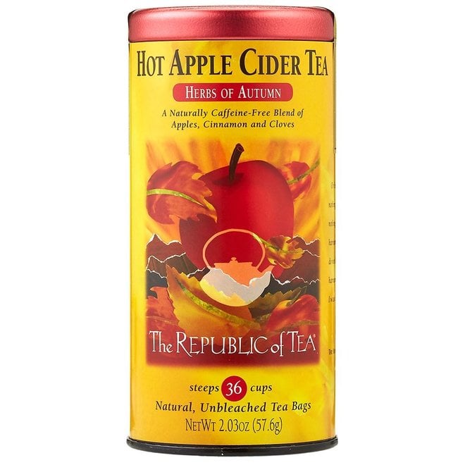 Republic of Tea Hot Apple Cider Herbal 36s