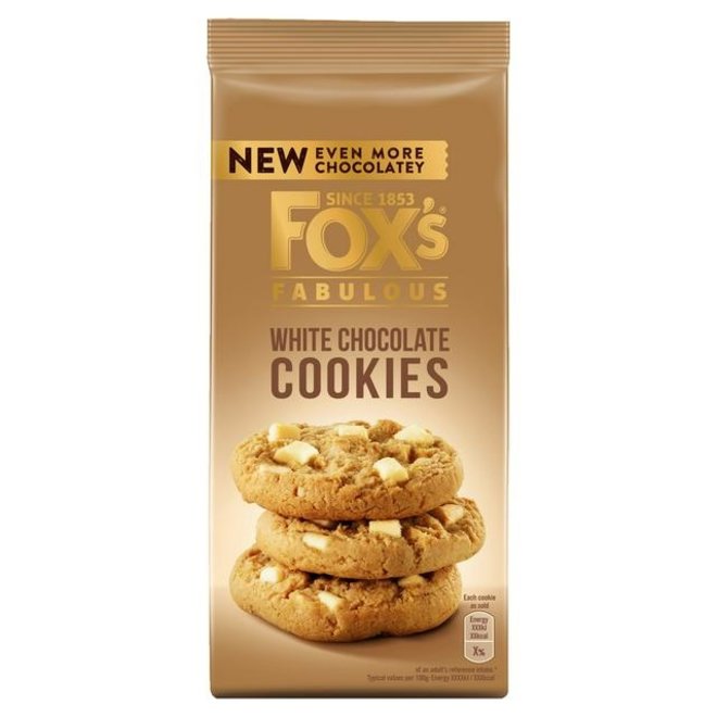 Fox's White Chocolate Chunk Cookies