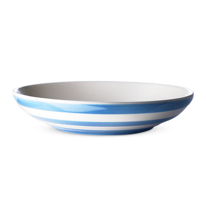 Blue Cornishware Pasta Bowl