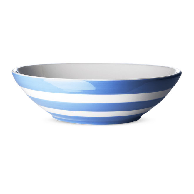 Blue Cornishware Large Serving Bowl