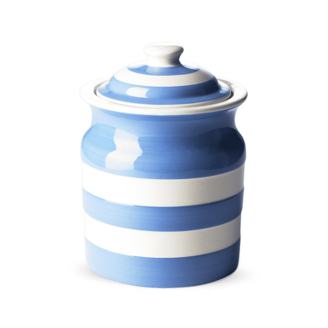 Blue Cornishware Small Storage Jar