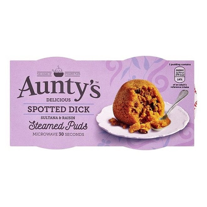 Aunty's Spotted Dick Pudding