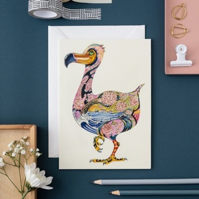 Watercolour Dodo Card