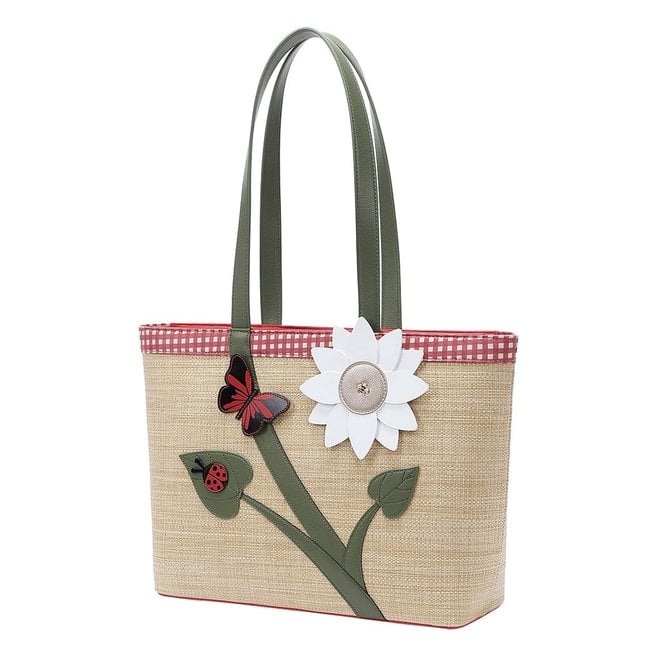 Daisy Garden Large Tote Bag