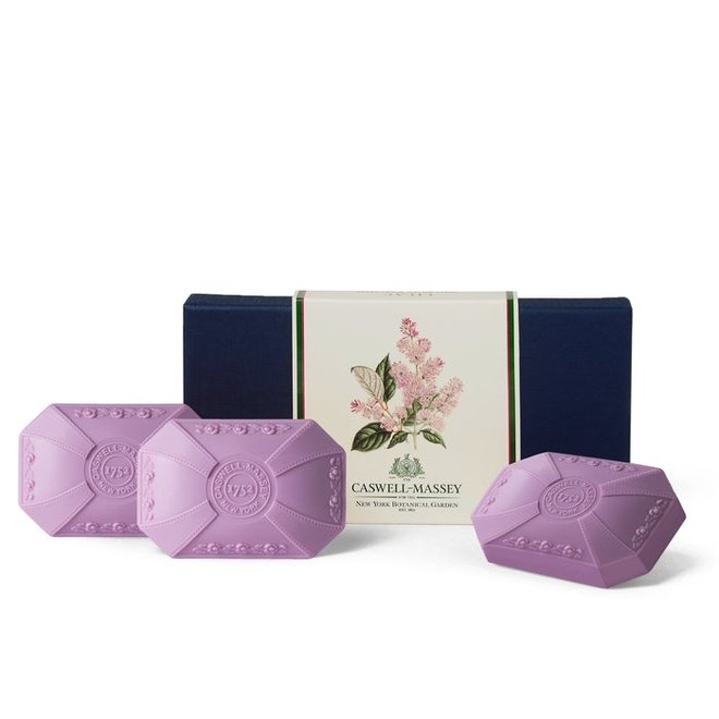 Lilac Boxed Bar Soap, Set of 3
