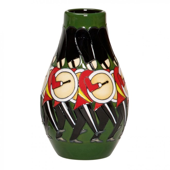 Twelve Days of Christmas - 12 Drummers Drumming 117/5 Vase