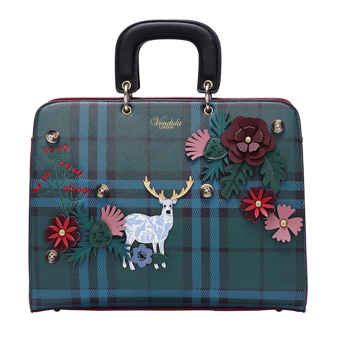 Highland Fling Cut-Out Handle Tote