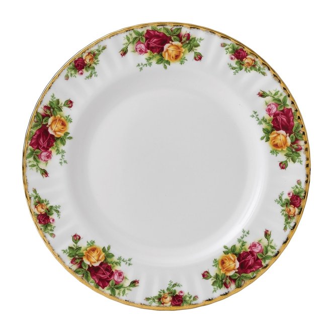 Old Country Roses Dinner Plate, 10"