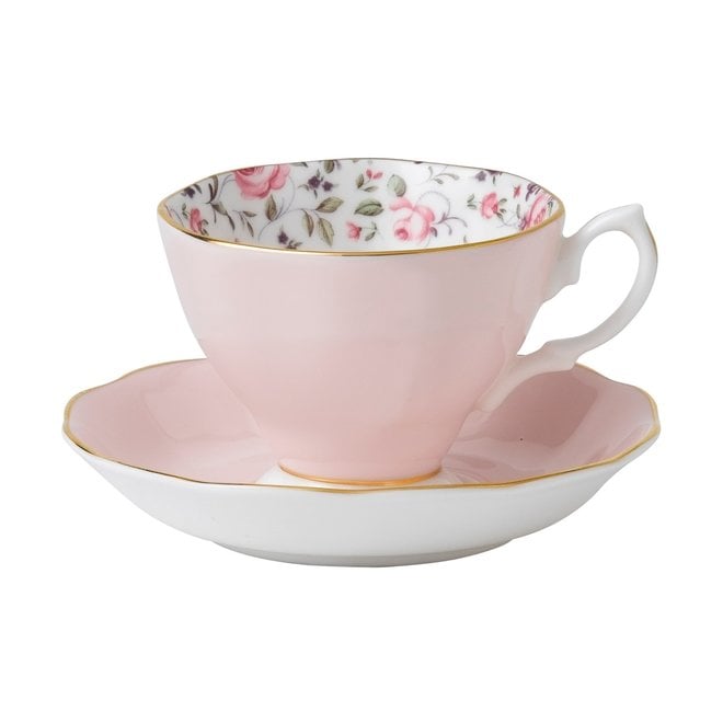 Rose Confetti Teacup & Saucer