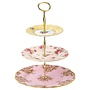 100 Years of Royal Albert  3 Tier Cake Stand (Bouquet, Rose Blush & Golden Rose)