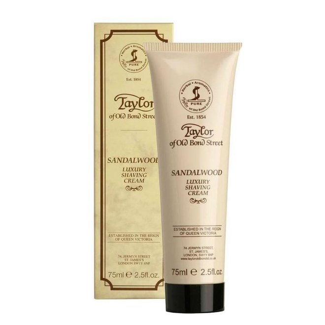 Sandalwood  Luxury Shaving Cream Tube 75ml