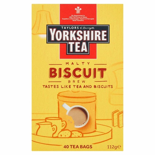 Yorkshire Malty Biscuit Brew Tea 40s