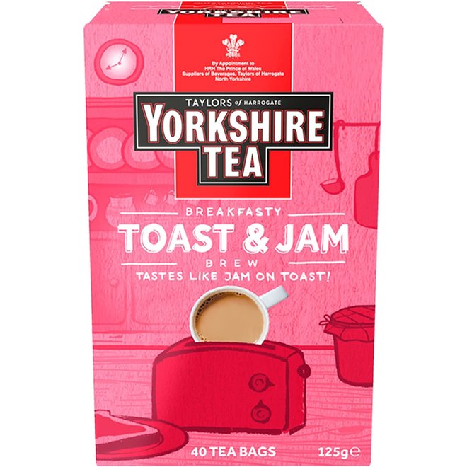 Yorkshire Jam & Toast Tea 40s