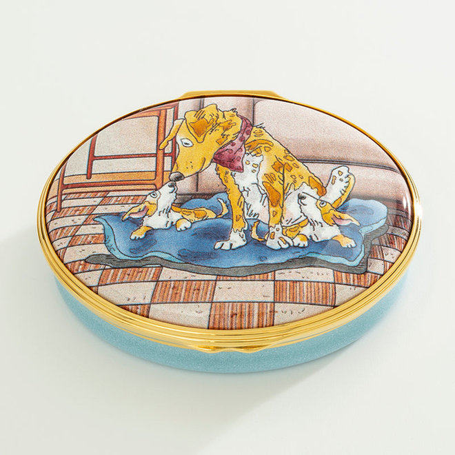 'The Most Important Thing in the World' Enamel Box