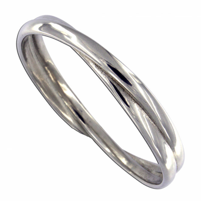 Double Loop Bangle, Large