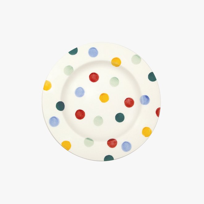 Polka Dot Bread & Butter Plate