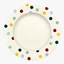 Polka Dot Dinner Plate