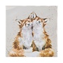 Contentment Foxes Paper Luncheon Napkins