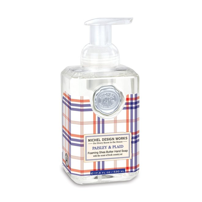 Paisley & Plaid Foaming Soap