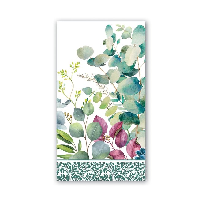 Michel Eucalyptus & Mint Paper Hostess Napkins