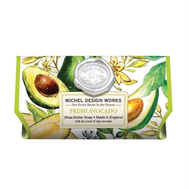 Michel Fresh Avocado Large Bath Bar Soap