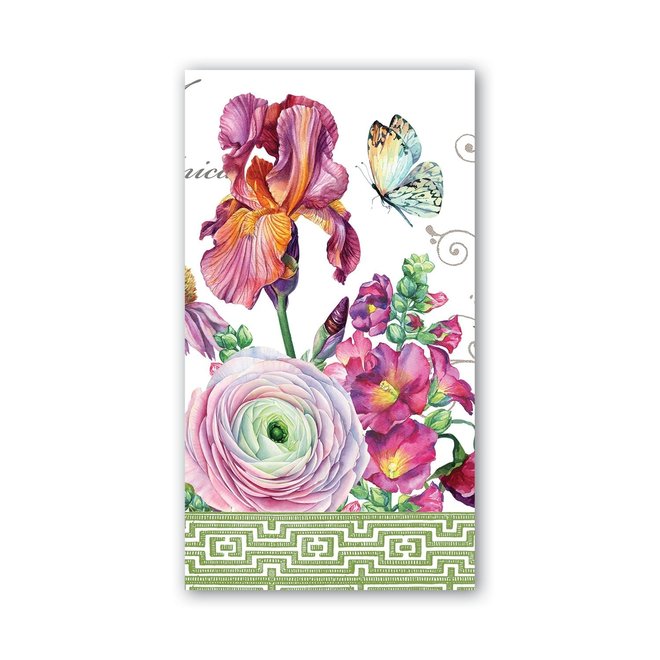 Deborah's Garden Paper Hostess Napkin