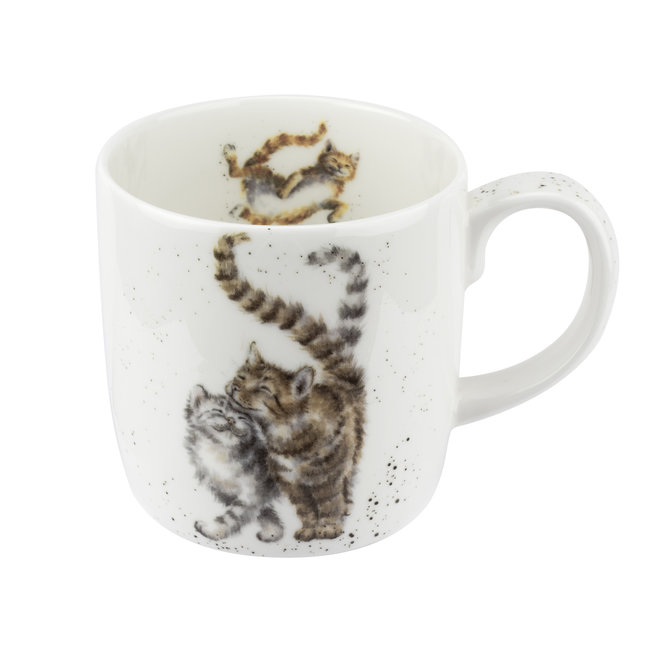 Feline Fine Cat Large Mug