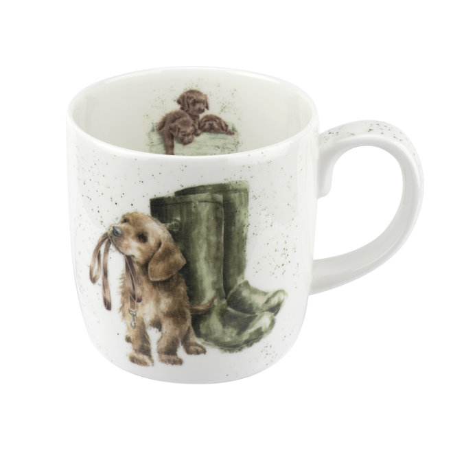 Hopeful Dog Large Mug