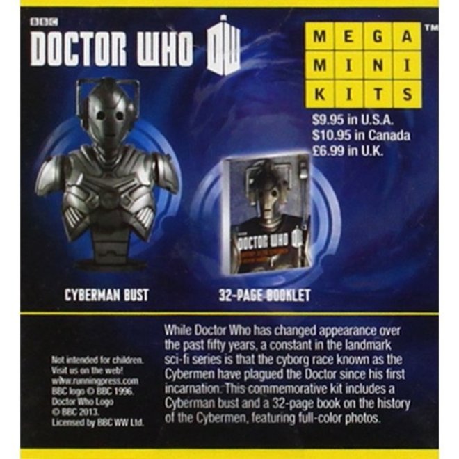 Doctor Who: Cyberman Bust & Illustrated Book