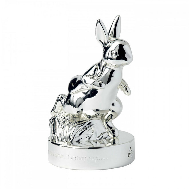 Peter Rabbit Silver Money Box