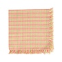 Sunrise Plaid Coral Napkins - Set of 4