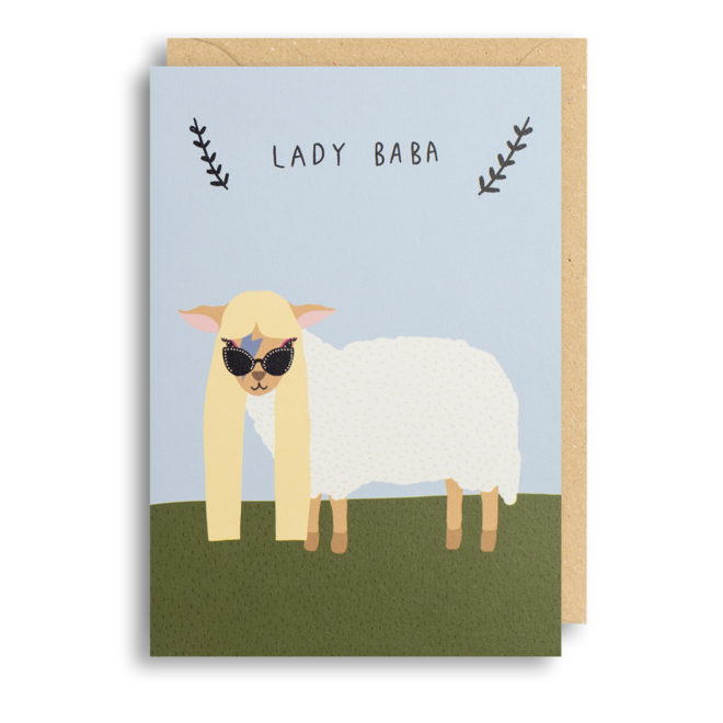 Lady Baba Greeting Card