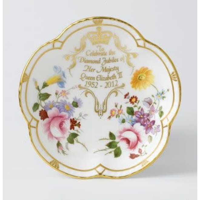 Diamond Jubilee Five Petal Tray