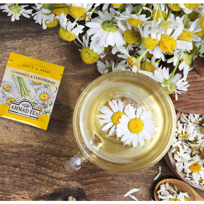 Ahmad Camomile & Lemongrass Herbal 20s