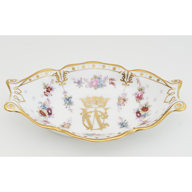 Royal Crown Derby Marriage of Prince William & Catherine Middleton Oval Tray