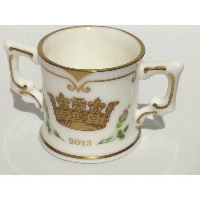 Royal Crown Derby Prince George Miniature Loving Cup