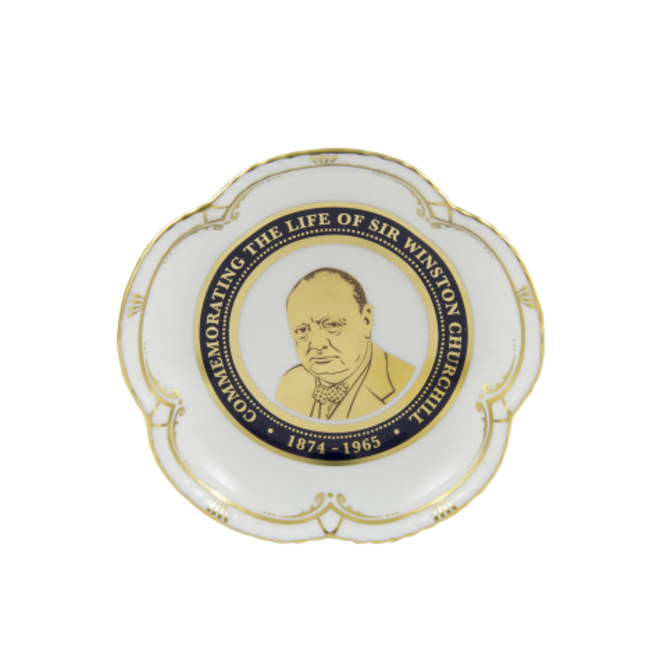 Commemorative Winston Churchill Small Plate