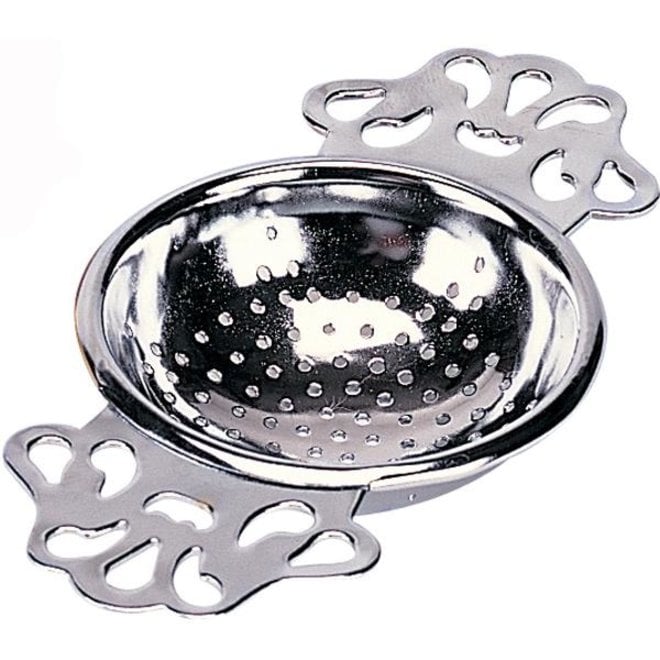 Chrome English Tea Strainer