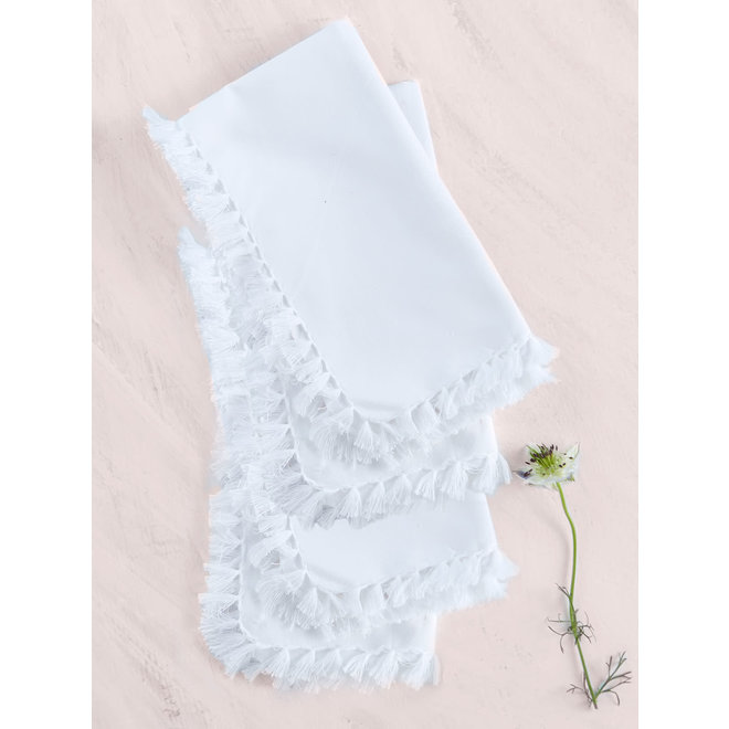 Essential Cotton White Napkins
