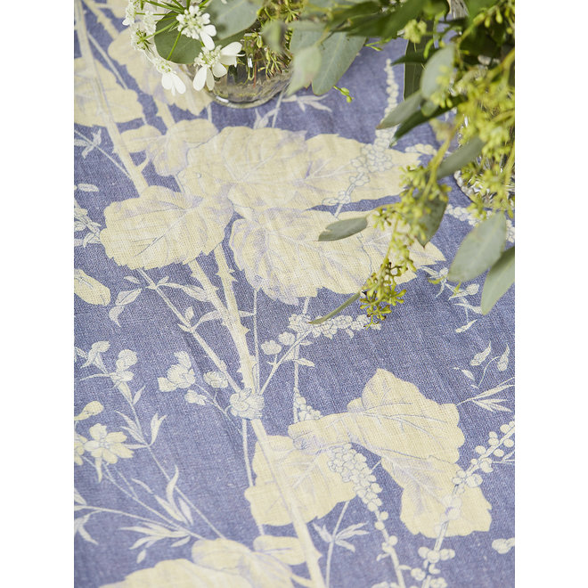 Blue Hemmingway Tablecloth, 54" x 90"