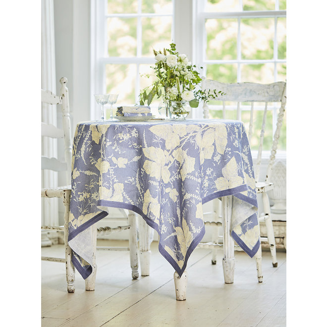 Blue Hemmingway Tablecloth, 54" x 54"